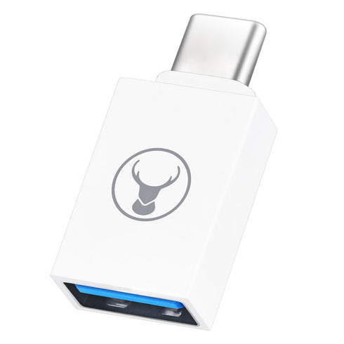 Bonelk USB-C to USB-A 3.0 Adapter - White - Digital3d.com.au